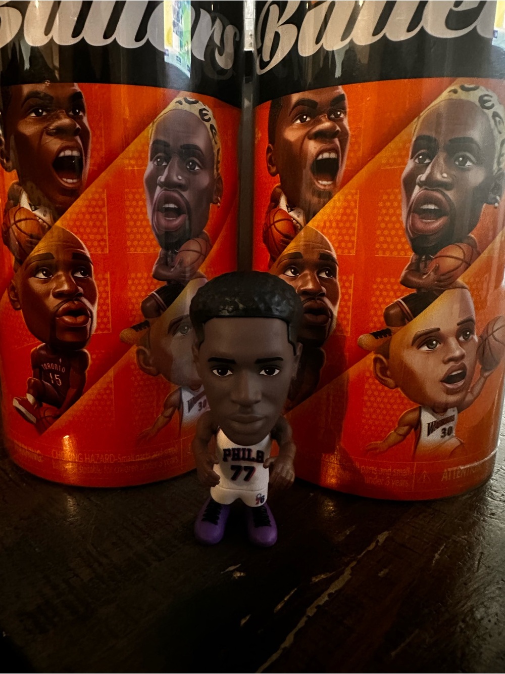V.J Edgecombe 76ers white jersey zuru Ballers series 3.